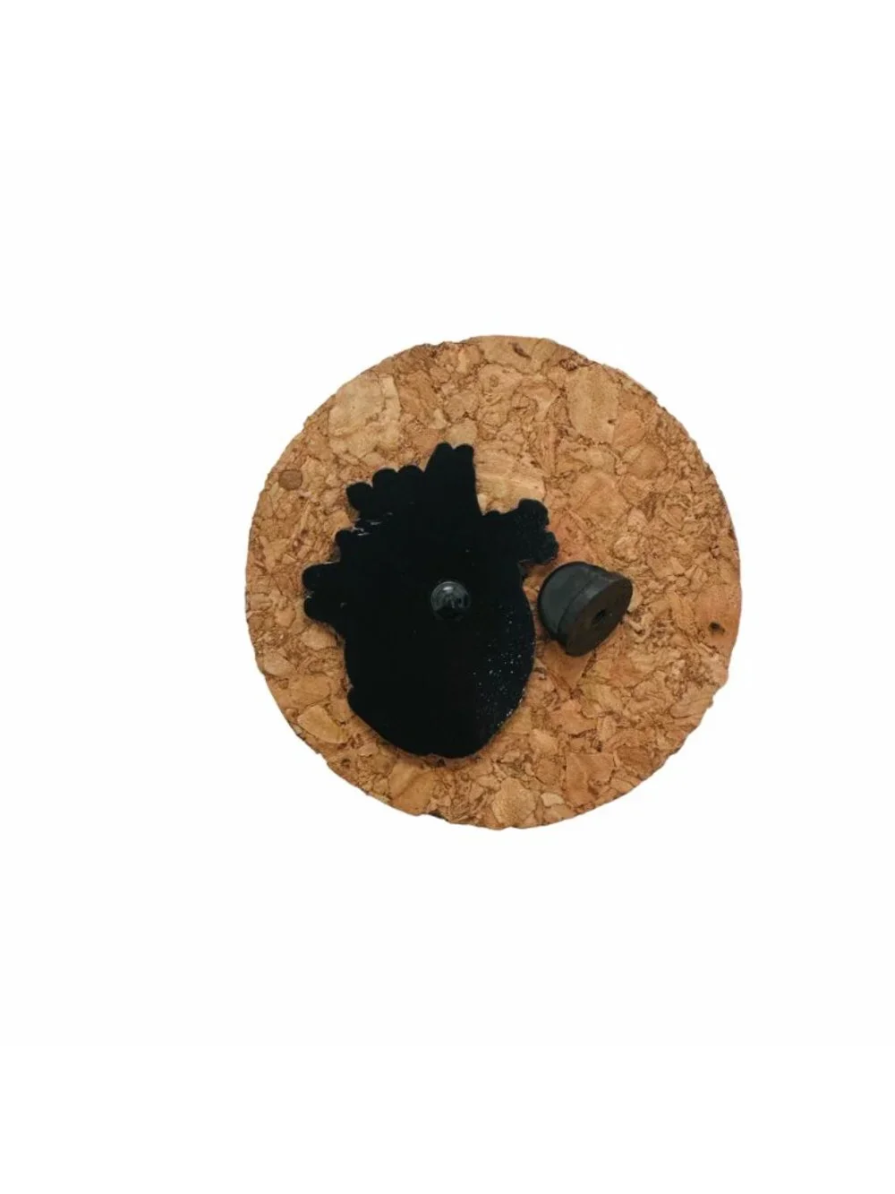 ⭐Cat Pins Enamel Lapel Dark Punk White Black Lover Cat Heart Animals Broch Punk - Picture 3 of 6